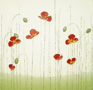 poppies in the meadow