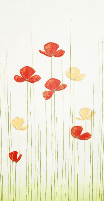 red blossoms